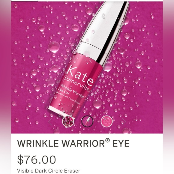 Kate Somerville Wrinkle Warrior Eye Gel- NIB, full size - Picture 3 of 6